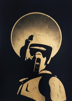 z FAKE ORIGINAL ON PAPER LORD OF THE WOODS GOLD