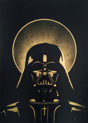 z FAKE ORIGINAL ON PAPER HOLY VADER GOLD