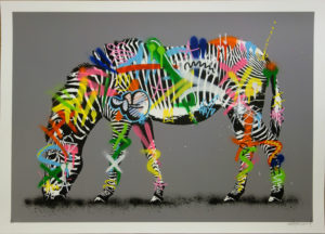 z MARTIN WHATSON ZEBRA HAND FINISHED EDITION A/P
