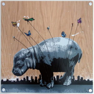 z HAMA WOODS FLY ME TO THE MOON – ON WOOD ED OF 4
