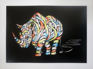 OTTO SCHADE RHINO ZERO HAND SPRAYED 1/1’s