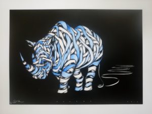 OTTO SCHADE RHINO ZERO HAND FINISHED INKED BLUE A/P