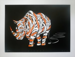 OTTO SCHADE RHINO ZERO HAND FINISHED INKED 1/8 ORANGE