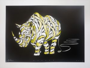 OTTO SCHADE RHINO ZERO HAND FINISHED INKED 1/4 OLIVE