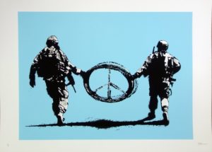 z MAD PRETENCE SCREEN PRINT SKY P/P