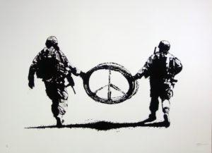 z MAD PRETENCE SCREEN PRINT WHITE EDITION OF 35