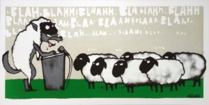 z MAU MAU WOLF IN SHEEPLE’S CLOTHING SILVER A/P