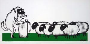 z MAU MAU WOLF IN SHEEPLE’S CLOTHING ALL WHITE P/P