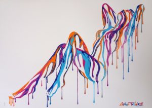 z SHANE TURNER PSYCHAMELEON 5.1 REMIX HAND PAINTED 1/1’S CANDY