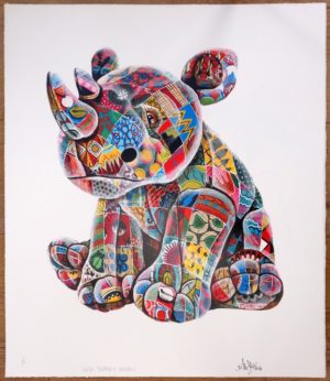 z LOUIS MASAI Were Stuffed Unicorn edition of 75