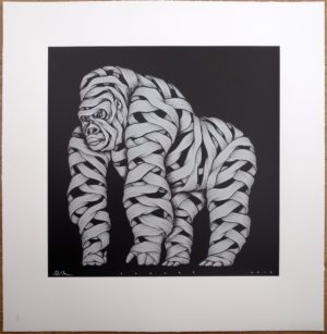 OTTO SCHADE GORILLA SILVER METALLIC & WHITE P/P