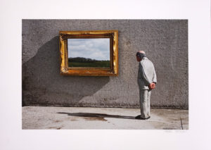 z Isaac Cordal “Reflections of Nature” 50 x 70 cm Edition of 10