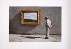 z Isaac Cordal “Reflections of Nature” 100 x 70cm Edition of 3