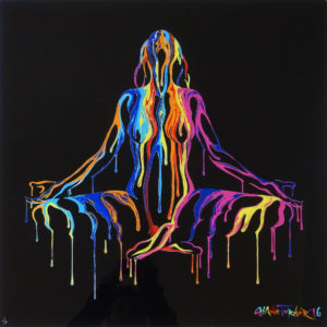 z SHANE TURNER PSYCHAMELEON TRANSCENDENCE ACRYLIC BLACK ED OF 4