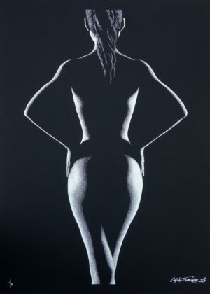 SHANE TURNER – Pointillism “Out of the Shadows 5.0” WHITE