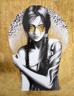 z FINDAC SAMURANN CORRODED BRASS