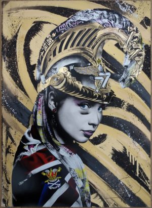 z PREFAB 77 “BORN IN THE EYE OF FORTUNE” GOLD LEAF EDITION OF 15 – HAND FINISHED UNIQUE