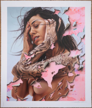 z JAMES BULLOUGH “DUST” 1/1’s HAND PAINTED