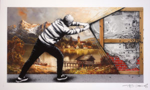 z MARTIN WHATSON & PEZ – BEHIND THE CURTAIN COLLAB – THE WALL