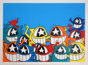 EL PEZ STREET PARTY MAIN EDITION OF 75 – AUGMENTED REALITY PRINT