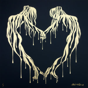 z SHANE TURNER MAKING LOVE BLACK/GOLD GLITTER P/P