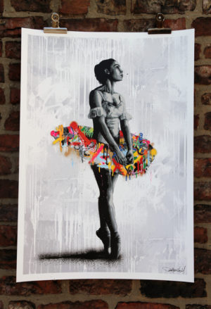 z MARTIN WHATSON EN POINTE – TEXTURED HAND FINISHED A/P