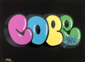 COPE2 “ICONIC BUBBLE” BLACK MAIN EDITON OF 75