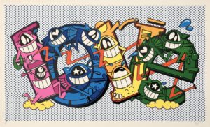 z EL PEZ LOVE WHITE/BLUE ED OF 55