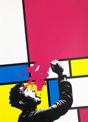 z KUNSTRASEN SOAK UP ART WHEN YOU CAN CYMK VARIANT EDITION OF 25