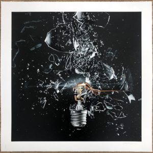z ONUR – VISION HAND PAINTED UV BACKLIGHT PRINT