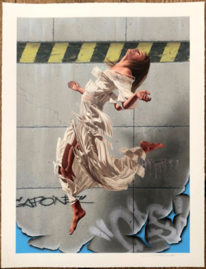 z JAMES BULLOUGH “DEEPEST BREATH” HAND PAINTED 1/1
