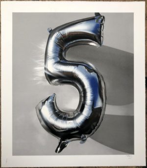 z FANAKAPAN FIVE 19 COLOUR SCREEN PRINT HAND FINISHED ED OF 15