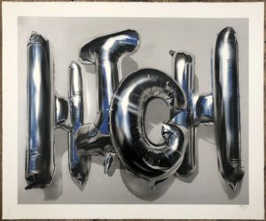 z FANAKAPAN HIGH 19 COLOUR SCREEN PRINT HAND FINISHED ED OF 15