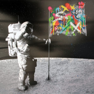 z MARTIN WHATSON ONE SMALL STEP ALUMINIUM EDITION NO.1