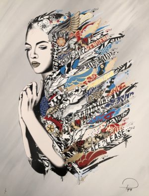 z PREFAB 77 “CLOAK OF FIRE” HAND PAINTED & GOLD LEAF ED OF 15
