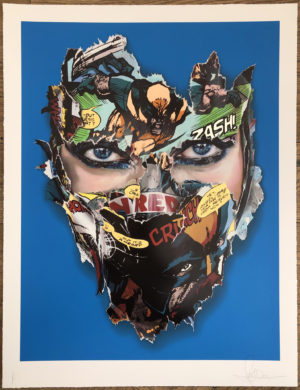 z SANDRA CHEVRIER LA CAGE ET LE C?UR DE LA BÊTE WHITE TRIPLE LEAF ED OF 25 & 10