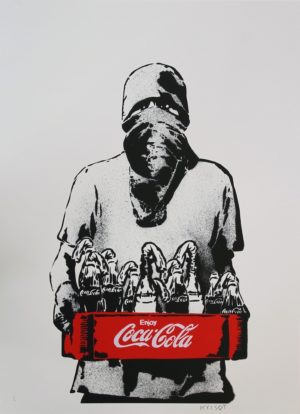 z ICY & SOT MOLOTOV PRINT WHITE EDITION OF 20