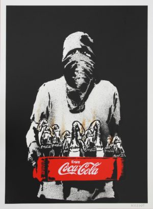 z ICY & SOT MOLOTOV PRINT BURNT BLACK EDITION OF 7
