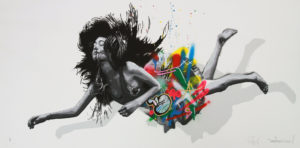 z SNIK & MARTIN WHATSON WE ARE ALL FALLING COLLAB EDITION OF 25