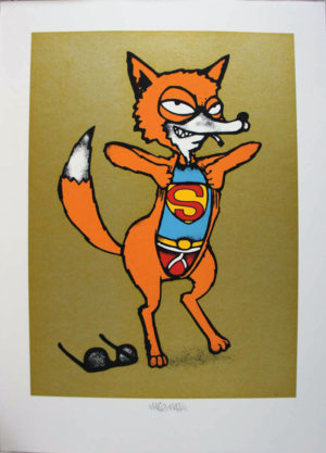 z MAU MAU KRYPTONITE FOX SKY GOLD METALLIC