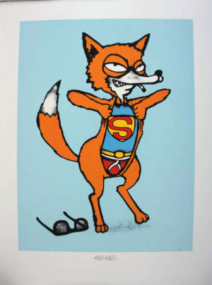 z MAU MAU KRYPTONITE FOX SKY BLUE