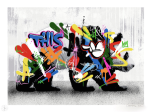 z MARTIN WHATSON PANDA MAIN EDITON OF 250