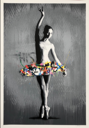 z MARTIN WHATSON PASSE WASHED GOLD LEAF, HAND FINISHED EDITON OF 50