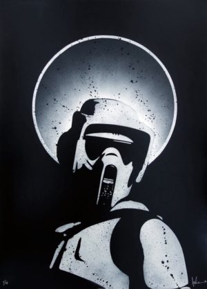 z FAKE ORIGINAL ON PAPER LORD OF THE WOODS WHITE